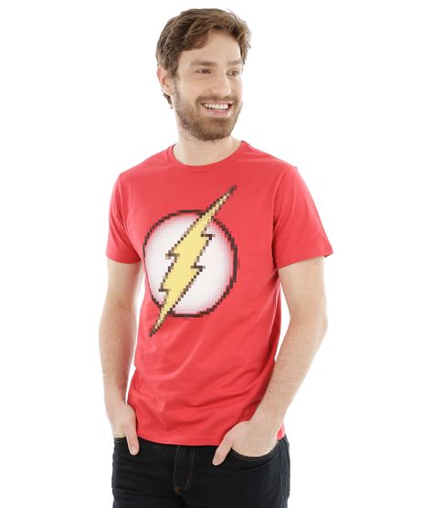 Camiseta-Flash-Pixelado-Vermelho-8216880-Vermelho_1