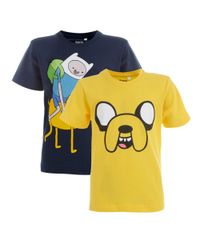 Kit-de-2-Camisetas-Hora-de-Aventura-Multicor-8250659-Multicor_1