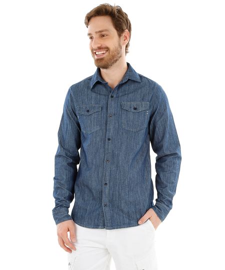 Camisa-Jeans-Azul-Medio-8210752-Azul_Medio_1 Camisa-Jeans-Azul-Medio-8210752-Azul_Medio_1