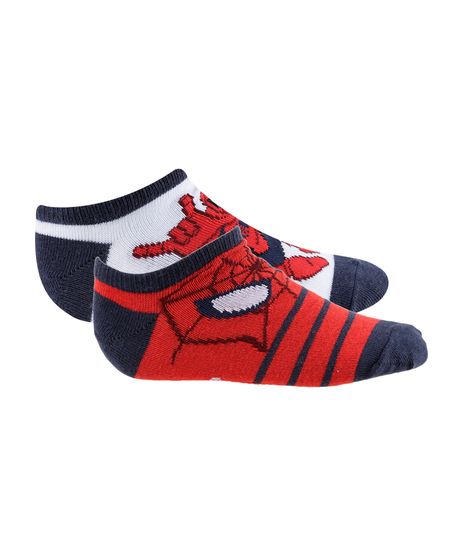 Kit-de-2-Pares-de-Meias-Homem-Aranha-Azul-Marinho-8039149-Azul_Marinho_1