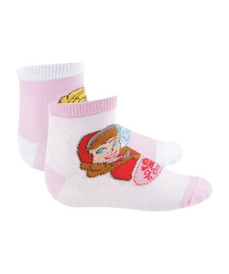 Kit-de-2-Pares-de-Meias-Frozen-Rosa-Claro-8040701-Rosa_Claro_1