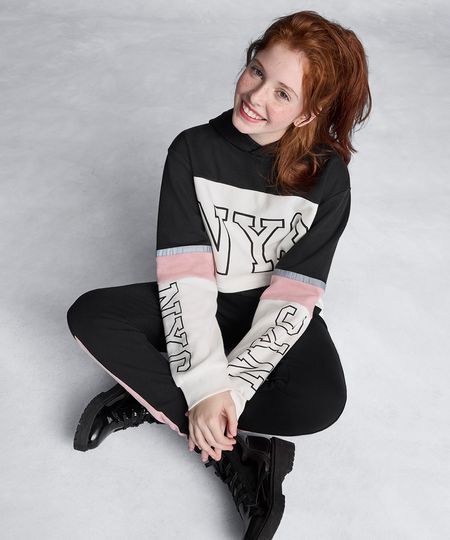 blusão juvenil de moletom detalhe refletivo nyc off white 10 blusão juvenil de moletom detalhe refletivo nyc off white 10