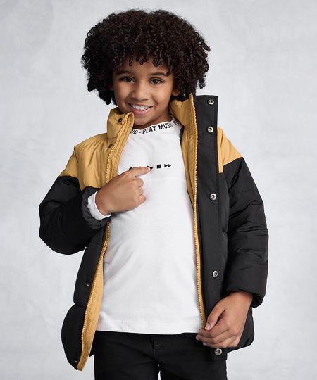 camiseta infantil manga longa off white 4