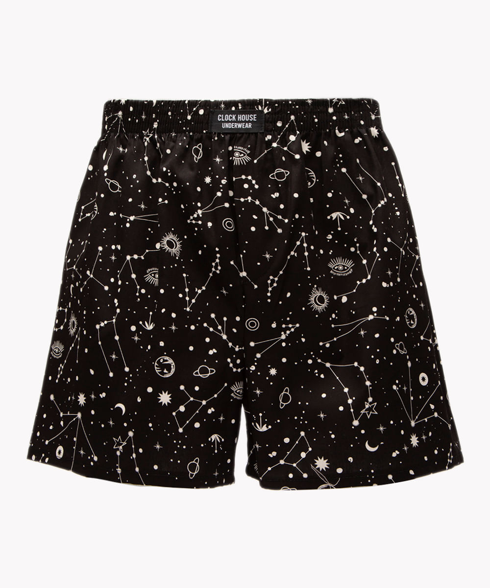 samba canção de algodão galáxia preto