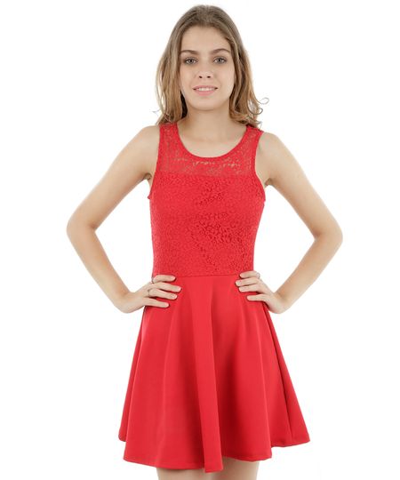 Vestido-com-Renda-Vermelho-8223484-Vermelho_1 Vestido-com-Renda-Vermelho-8223484-Vermelho_1