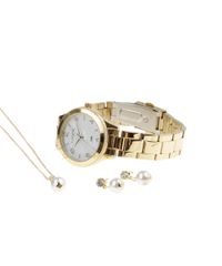 Relogio-Analogico---Kit-de-Colar-e-Par-de-Brincos-Lince-Feminino---LRG4282L-B2KX----Dourado-8242372-Dourado_1