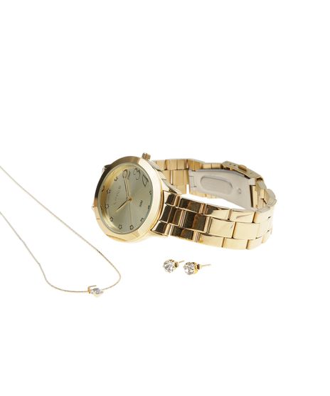 Relogio-Analogico---Kit-de-Colar-e-Par-de-Brincos-Lince-Feminino---LRG4299L-C2KX----Dourado-8242378-Dourado_1