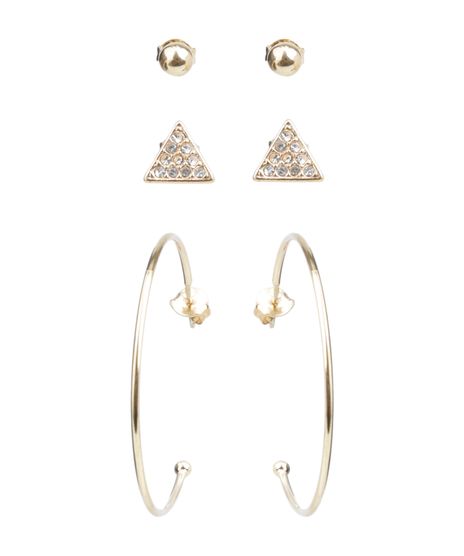 Kit-de-3-Pares-de-Brincos-Dourado-8189099-Dourado_1