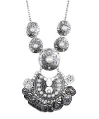 Maxi-Colar-com-Medalhas-Prateado-8117073-Prateado_1