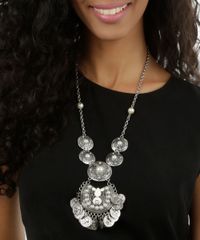 Maxi-Colar-com-Medalhas-Prateado-8117073-Prateado_2