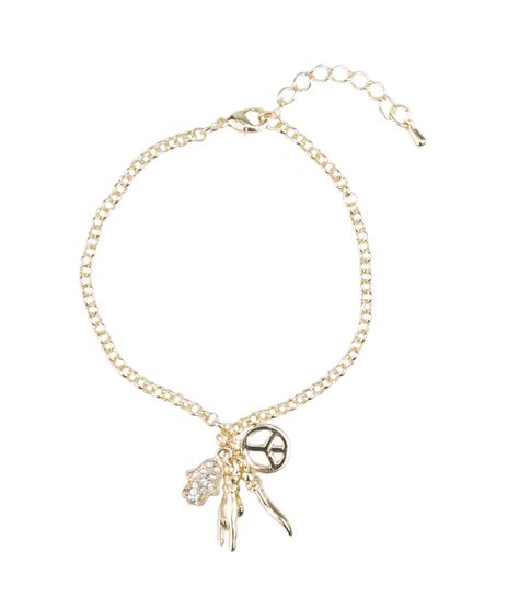 Pulseira-com-Pingentes-Dourado-8188299-Dourado_1