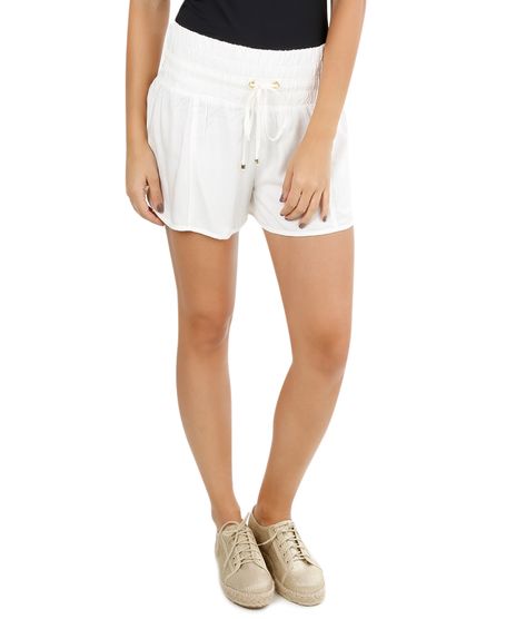Short-Adriana-Barra-com-Bolsos-Branco-8096126-Branco_1