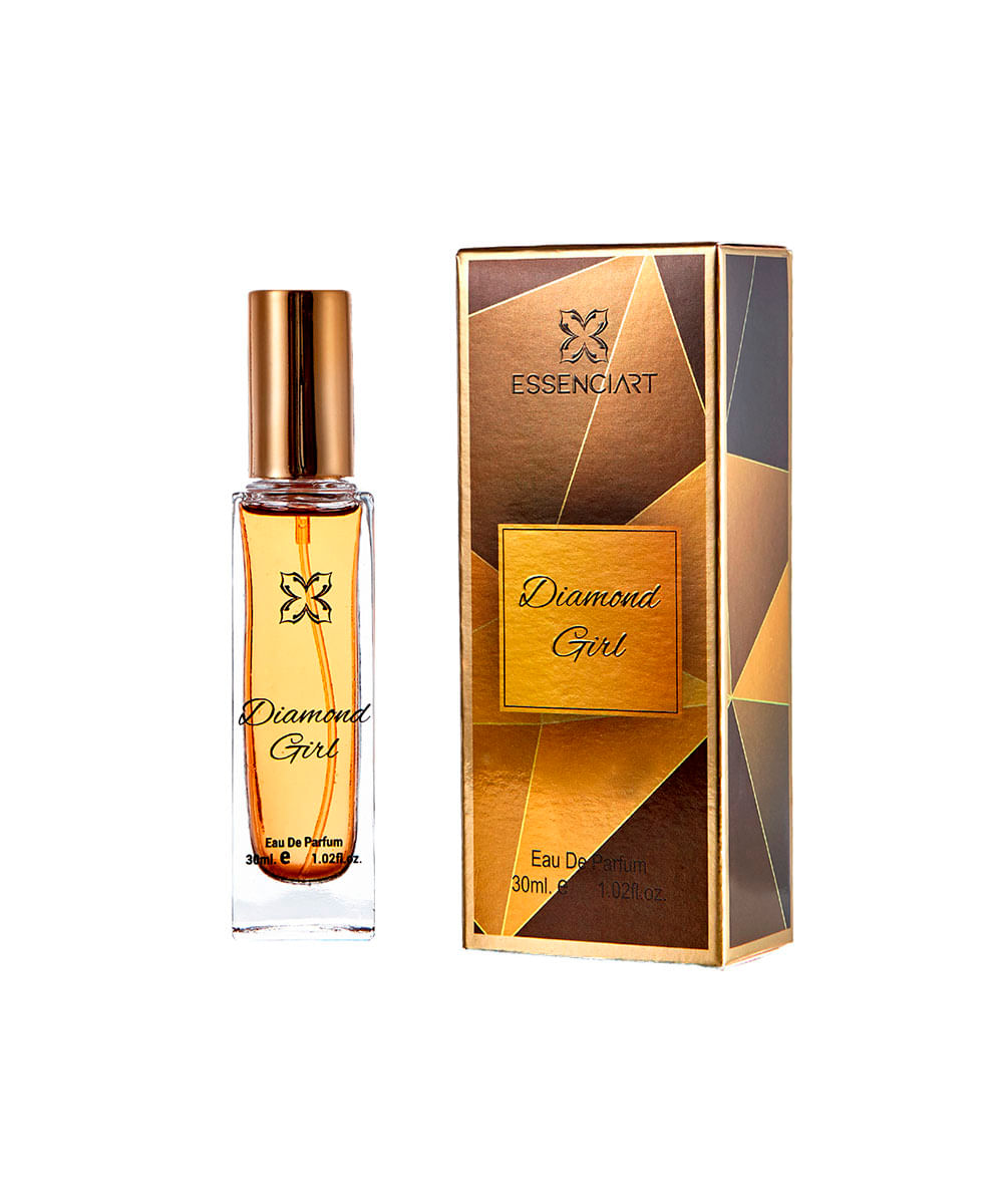 perfume essenciart diamond girl feminino edp 30ml único