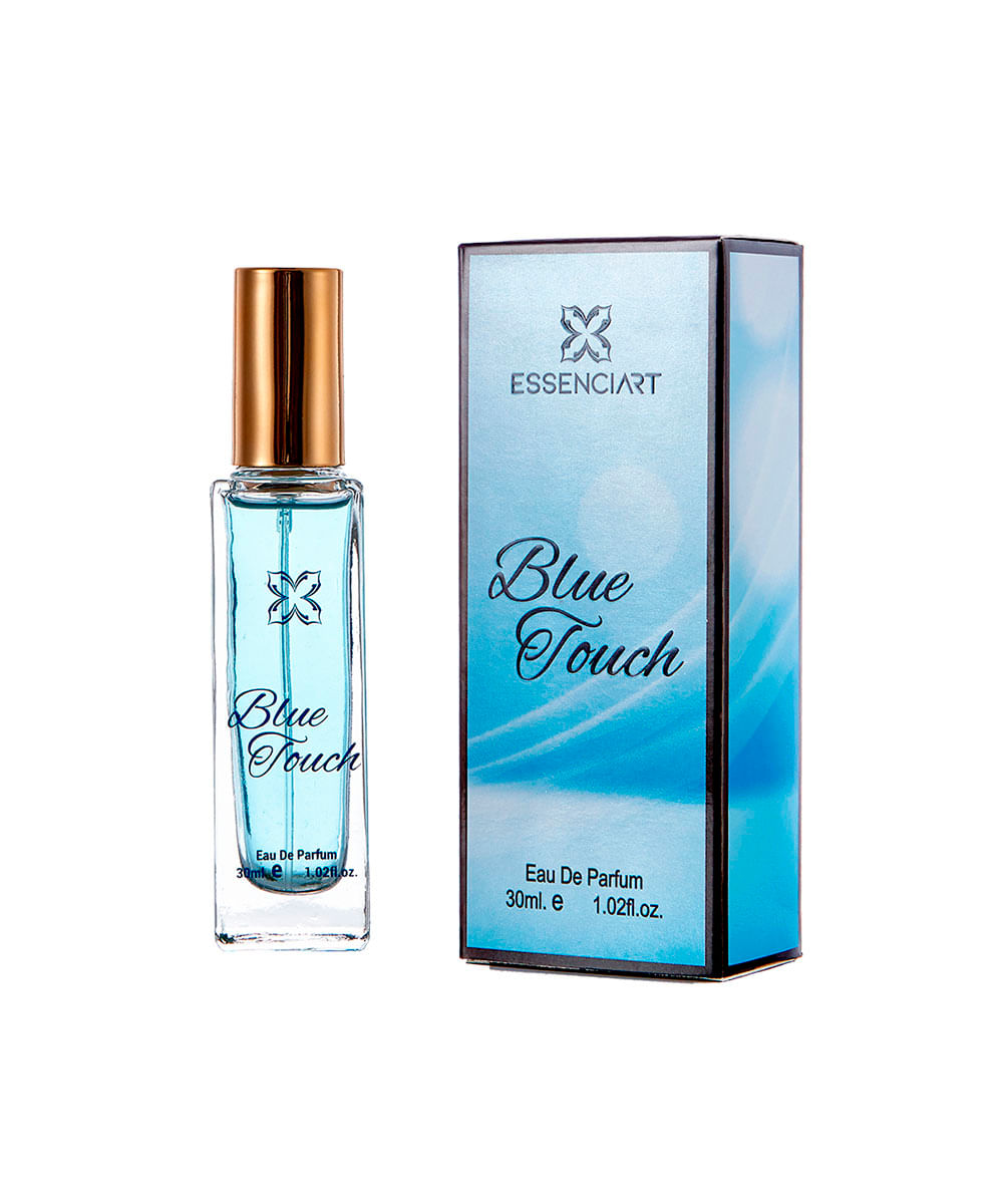 perfume essenciart blue touch feminino edp 30ml único