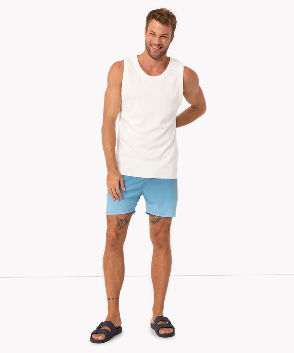 short surf degradê com forro azul