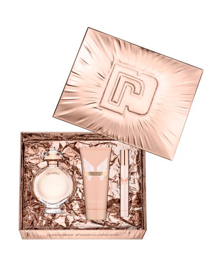 kit olympea feminino edp 80ml e hidratante corporal 100ml mais spray de viagem 10ml único Único kit olympea feminino edp 80ml e hidratante corporal 100ml mais spray de viagem 10ml único Único