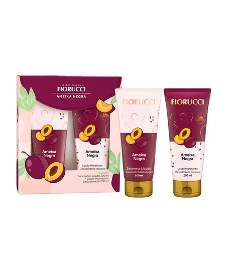 kit sabonete líquido 200ml e loção hid. 200ml ameixa negra único Único kit sabonete líquido 200ml e loção hid. 200ml ameixa negra único Único
