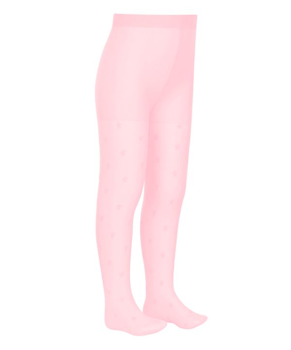 meia calça infantil estrelinha lupo rosa P