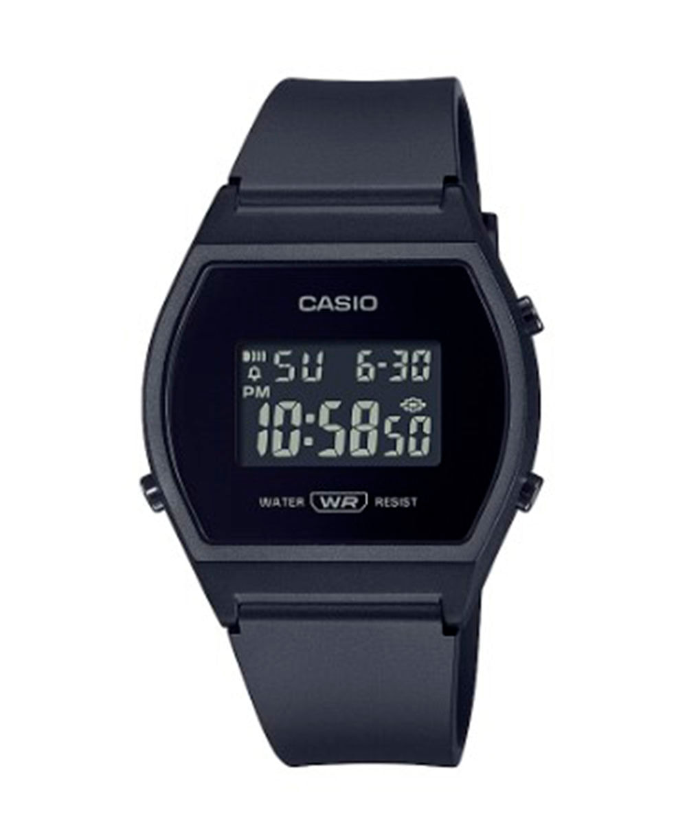 relógio digital casio LW-204-1BDF preto