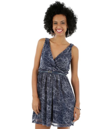 Vestido-Floral-com-Cinto-Azul-Marinho-8147964-Azul_Marinho_1