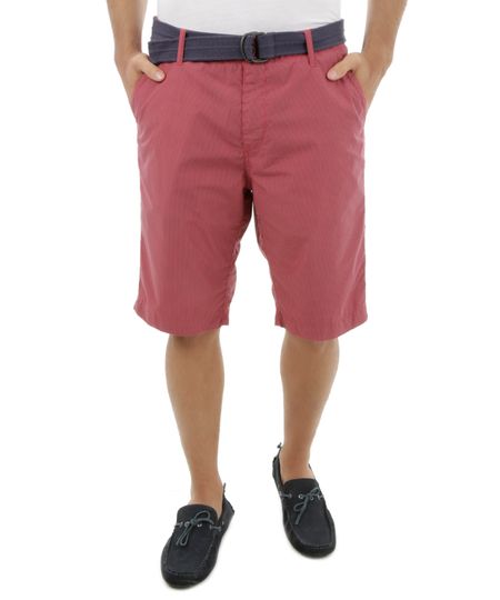 Bermuda-Listrada-com-Cinto-Vermelha-8023941-Vermelho_1