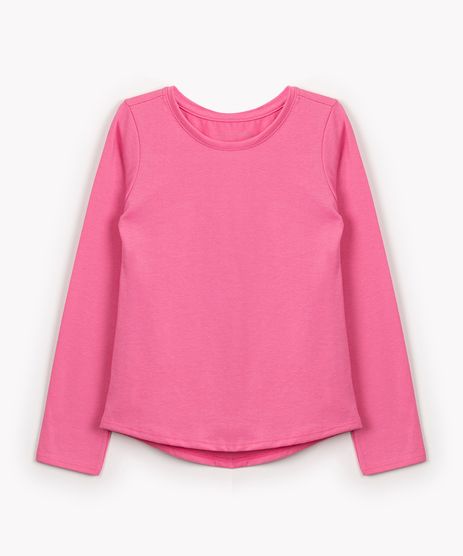 Blusa Cropped 8 a 16 anos Luluca Brandili Estampa Coracao E Estrela