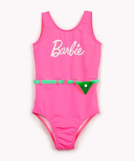 maio infantil rosa da barbie