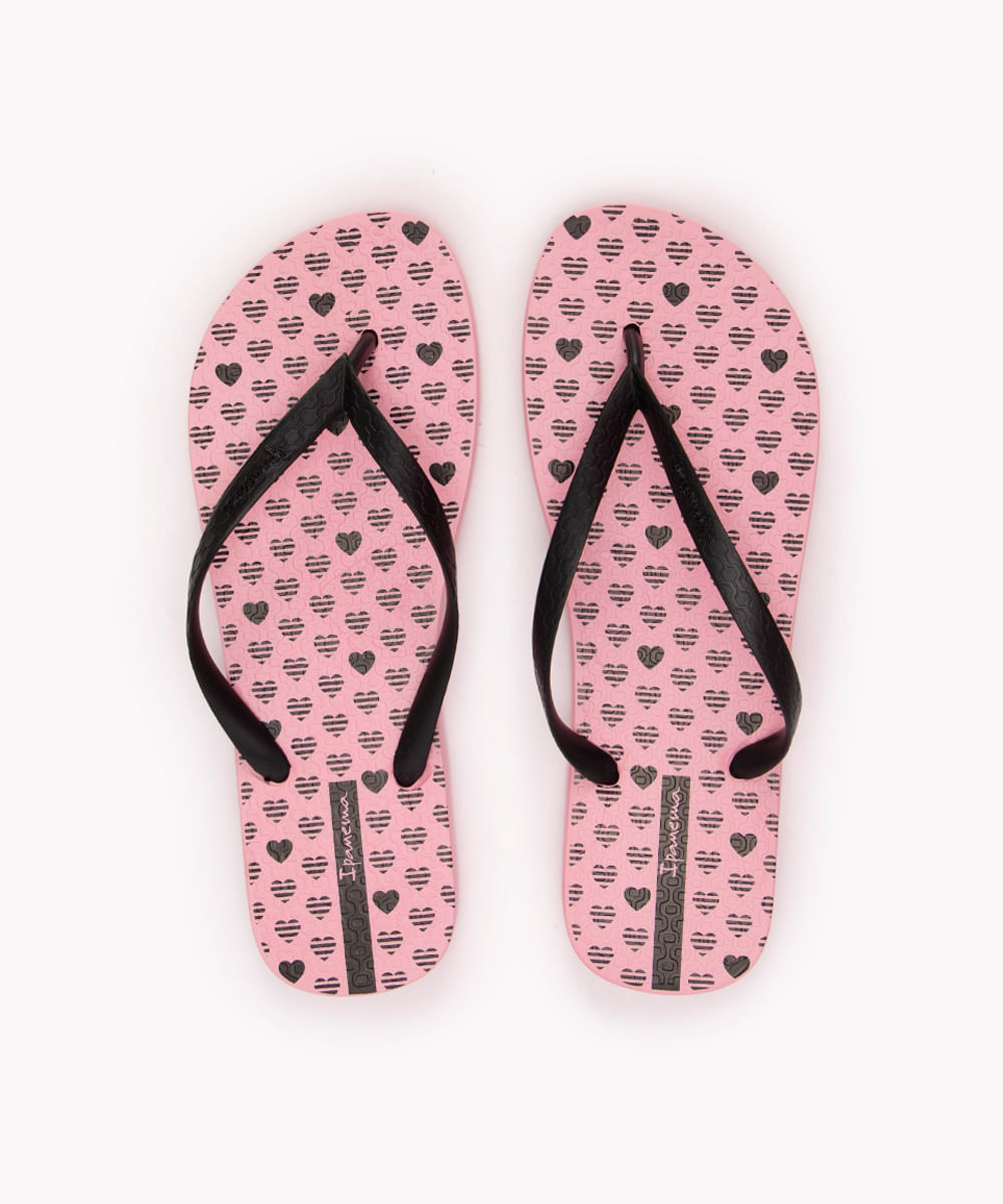 chinelo oasis ipanema rosa