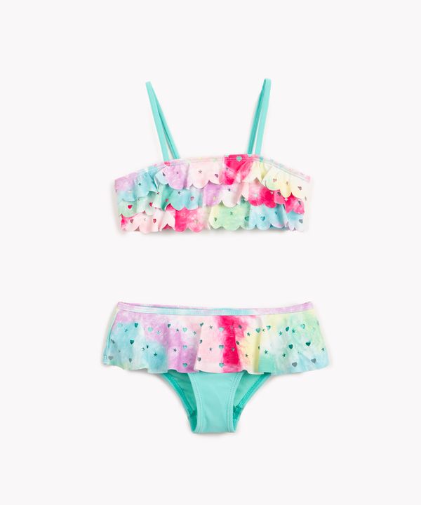 biquini infantil tie dye babadinhos colorido 6