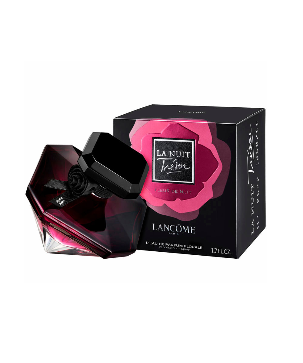 la nuit tresor eau de parfum fleur de nuit 50ml único