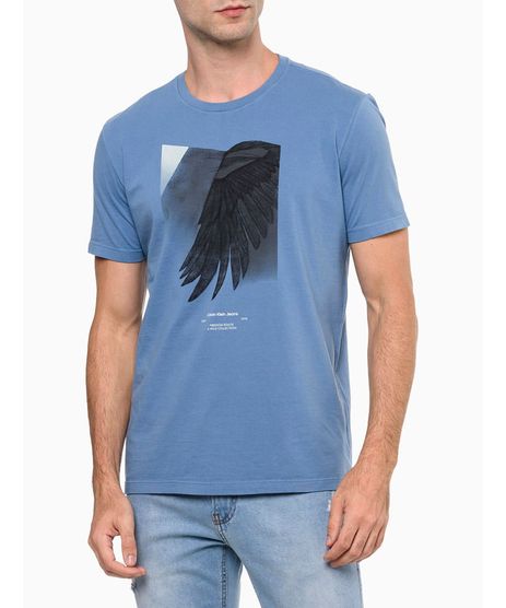 Moda Masculina - Camisetas Azul – cea