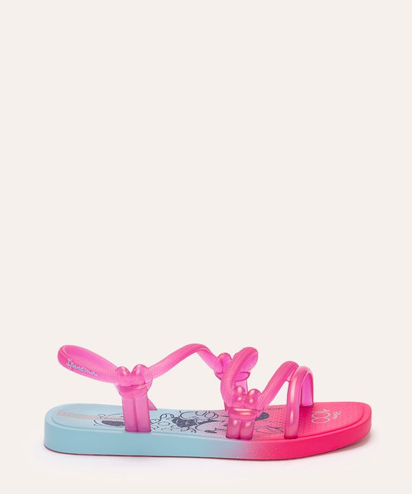 sandália infantil disney solar ipanema rosa 31