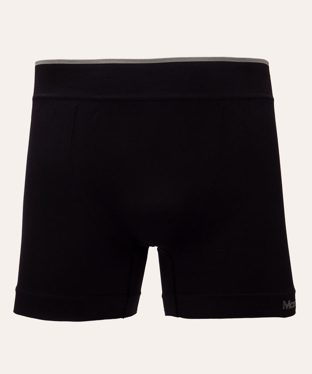 cueca boxer de poliamida mash preto