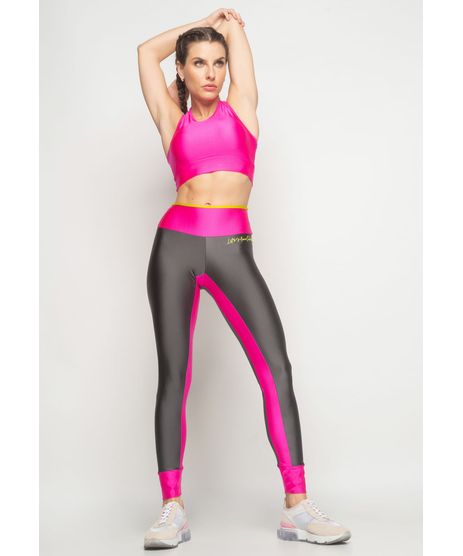Calça legging filetada fitness academia crossfit - R$ 69.90, cor