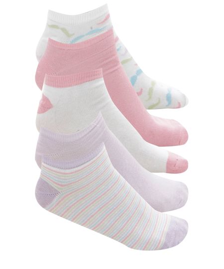 Kit-de-5-Pares-de-Meias-Multicor-784123-Multicor_1 Kit-de-5-Pares-de-Meias-Multicor-784123-Multicor_1