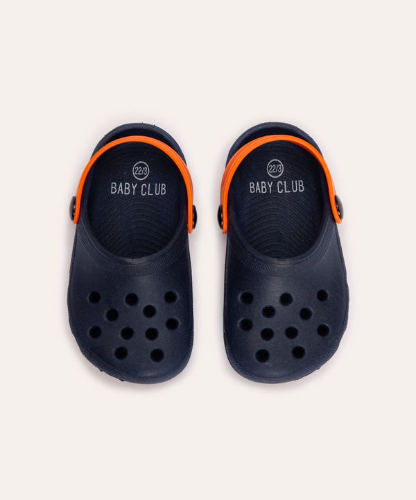 babuche infantil glitter azul marinho 20-21