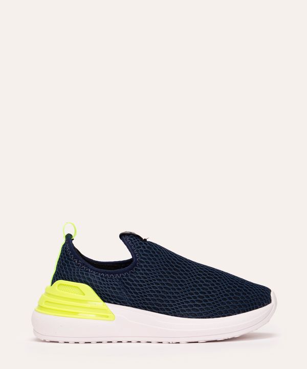 tênis infantil slip on authentic for boys azul 33