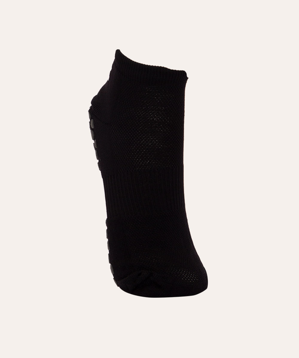 meia sapatilha antiderrapante preto