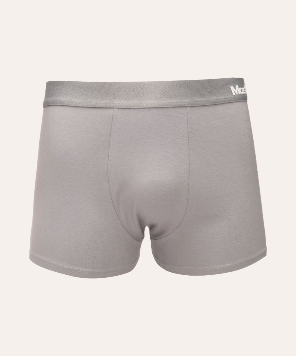 cueca boxer mash cinza claro