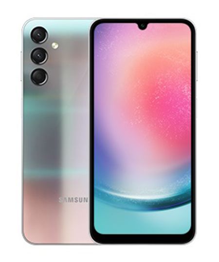 smartphone samsung a245m galaxy a24 128gb - prata Único