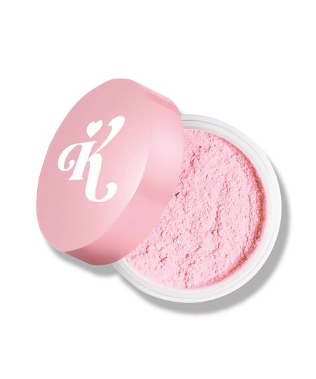 pó facial solto rosa pink powder by karen bachini - TRANSPARENT Único