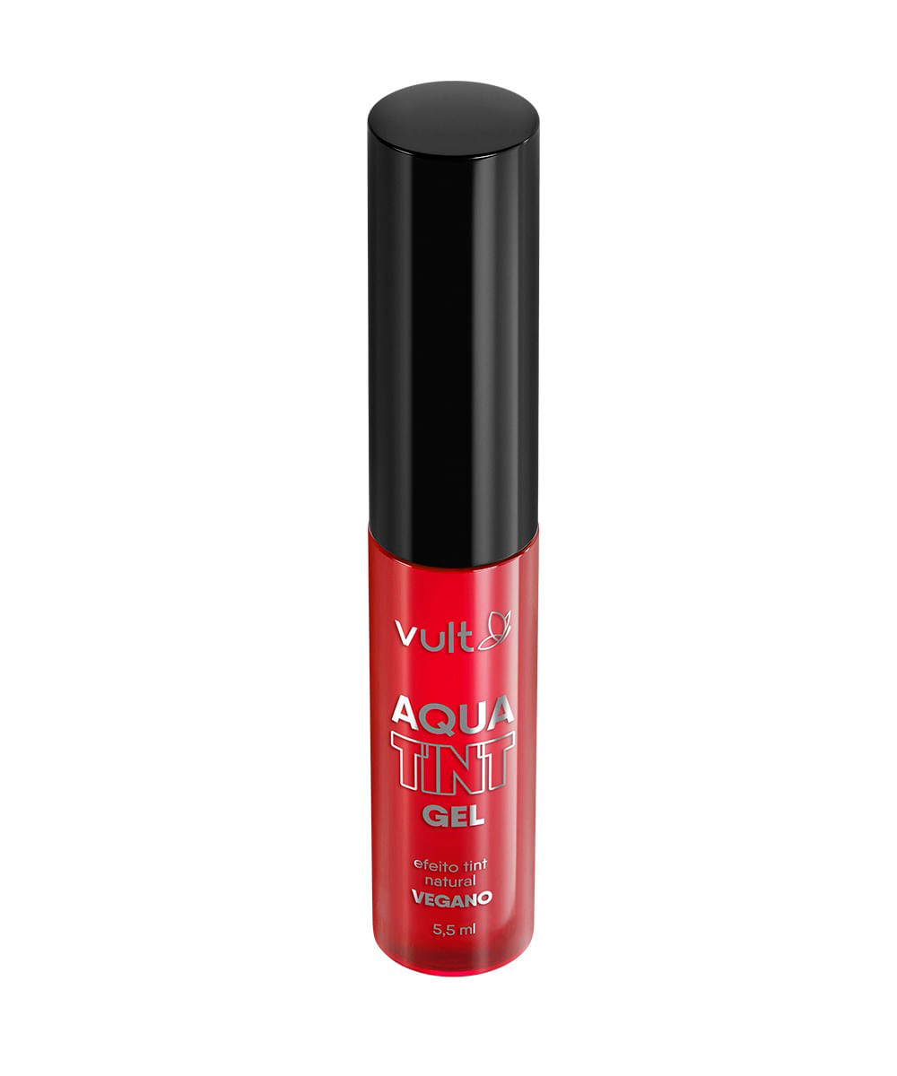 batom vult aqua tint gel red 5,5ml única batom vult aqua tint gel red 5,5ml única