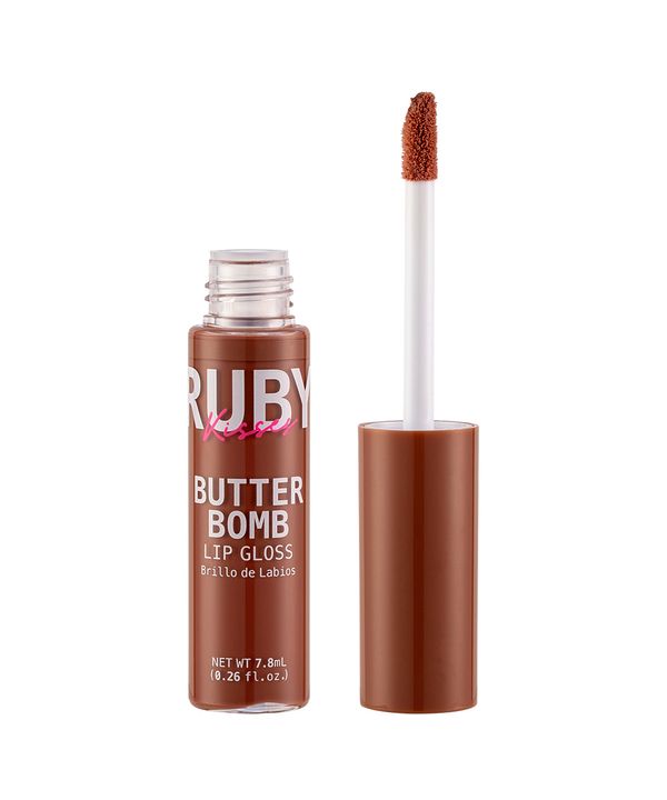 gloss ruby kisses butter bomb warm hug única Único