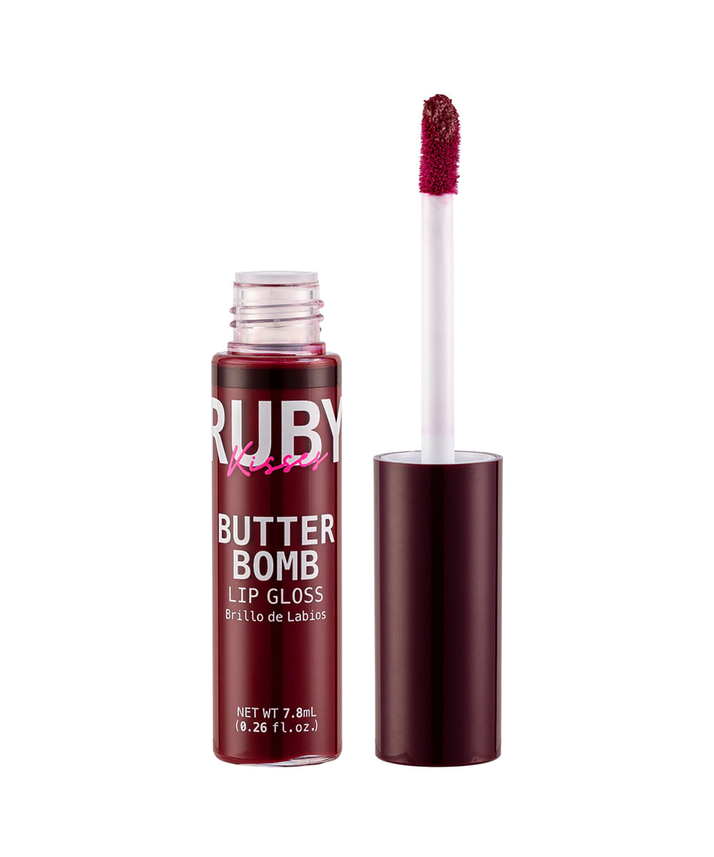 gloss ruby kisses butter bomb savage única