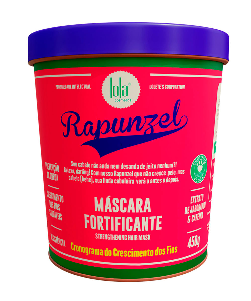 máscara rapunzel 450g única