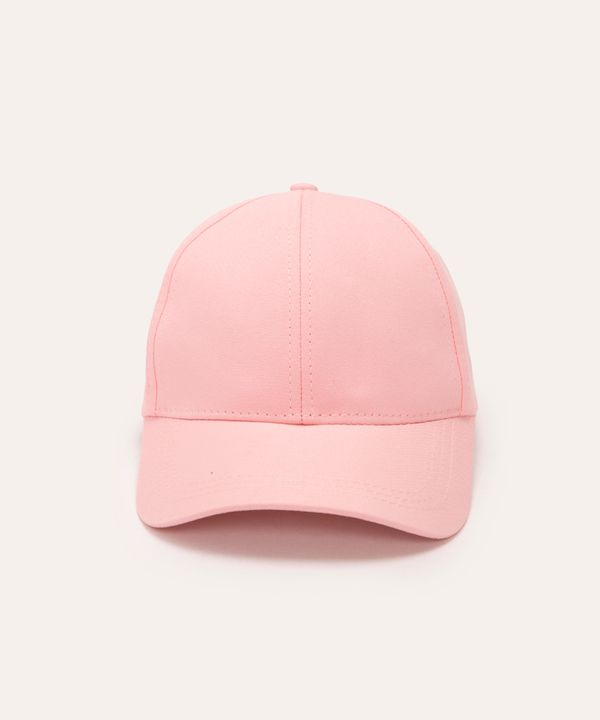 boné de sarja aba curva ROSA Único