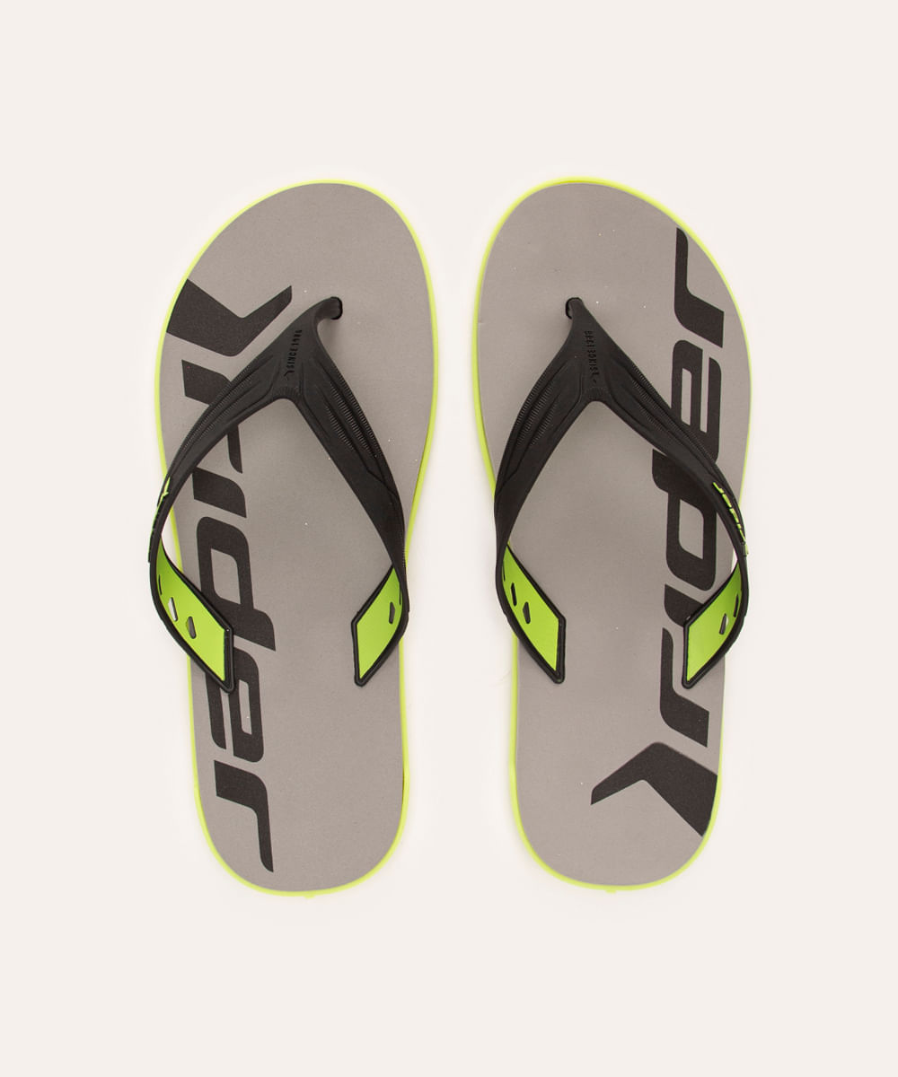 chinelo de dedo rw rider - VERDE