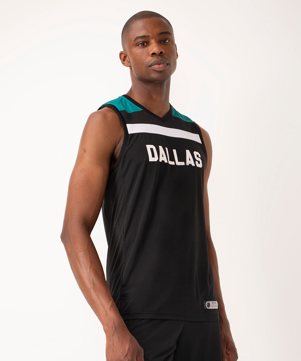 regata basquete dallas esportiva ace preto