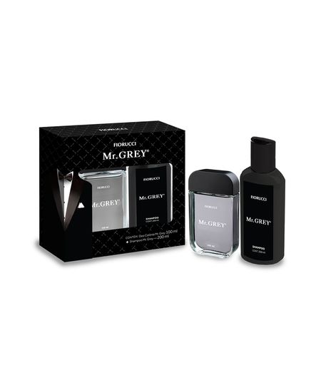 kit fiorucci mr grey deo colônia 100ml e shampoo 3 em 1 200ml UNICO