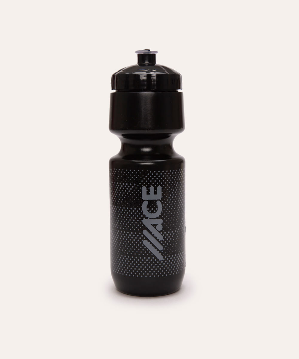 garrafa poá esportiva ace 500ml preta